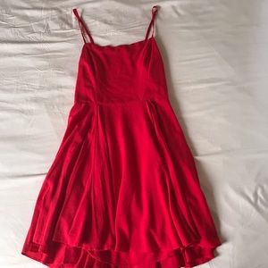 Silence + Noise Red Dress